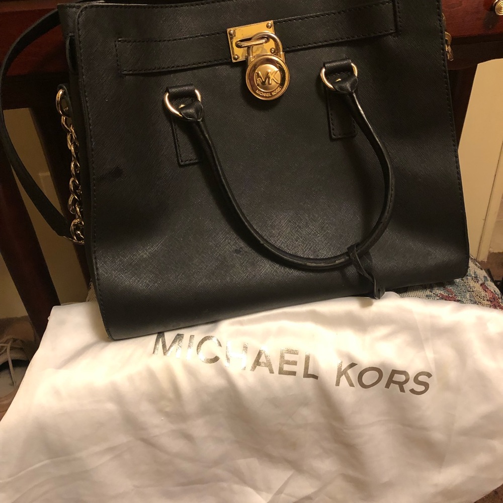 Michael Kors Large Hamilton Satchel
